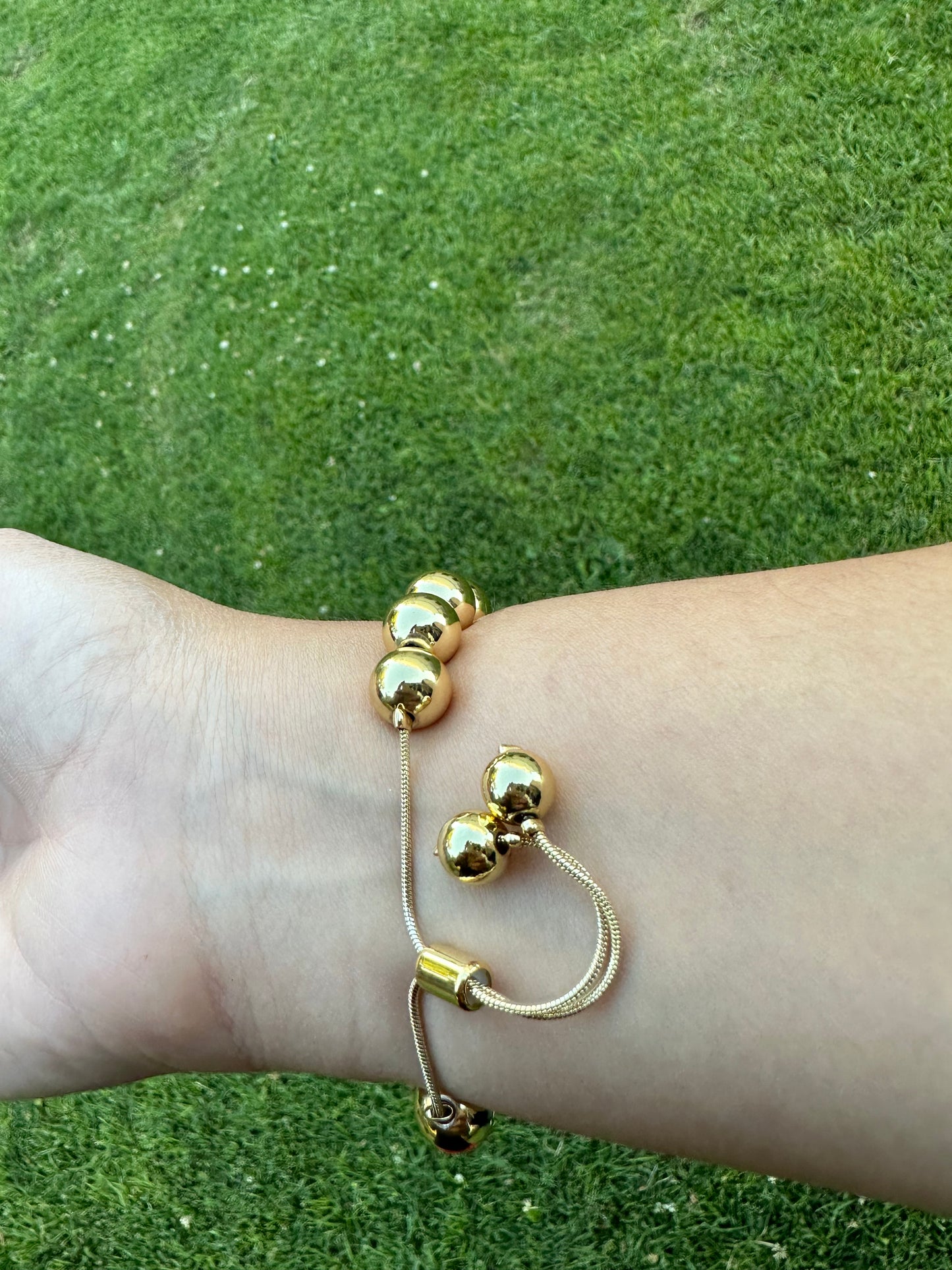 Gold Ball Bracelet