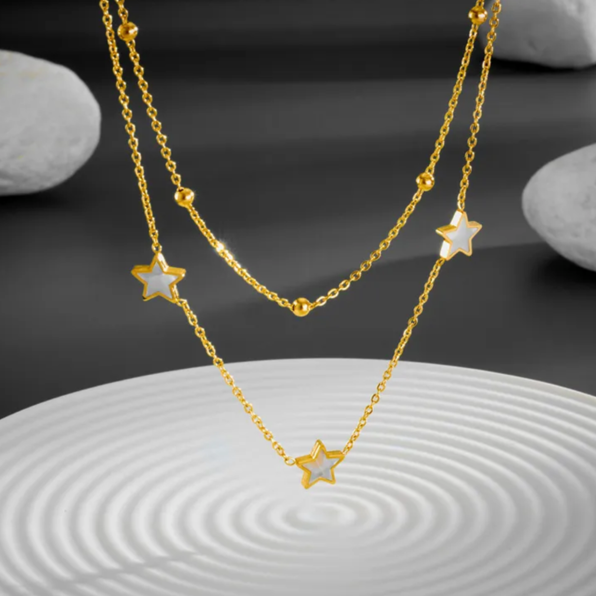 Pleiades Layered Necklace