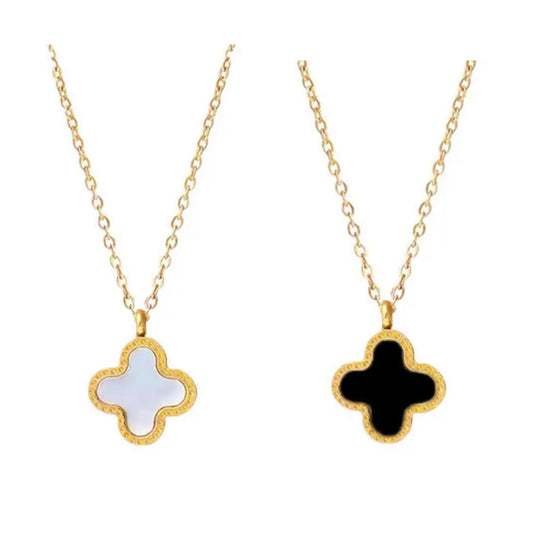 Reversible Clover Necklace