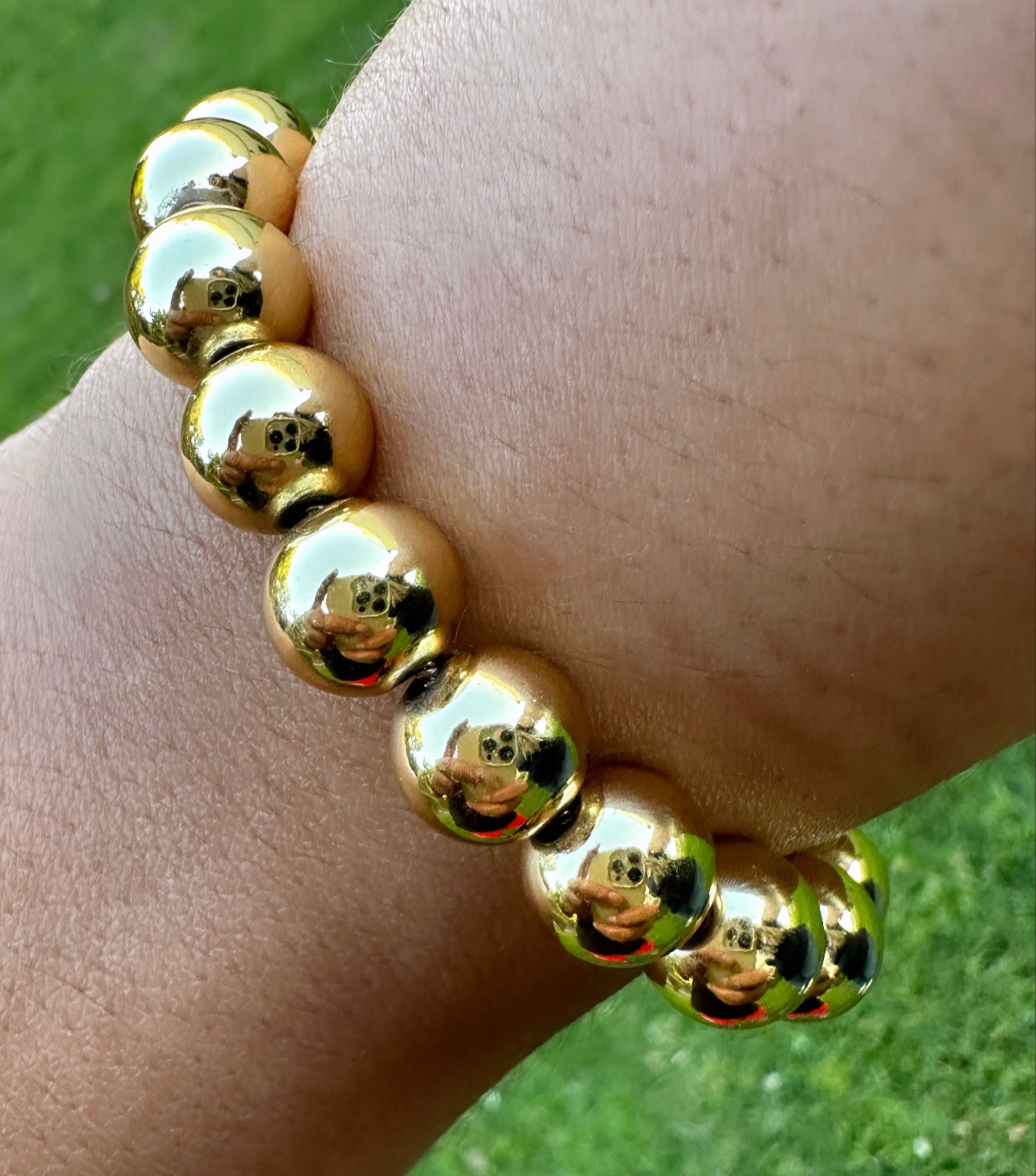 Gold Ball Bracelet