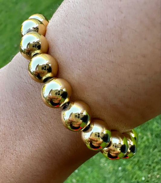 Gold Ball Bracelet