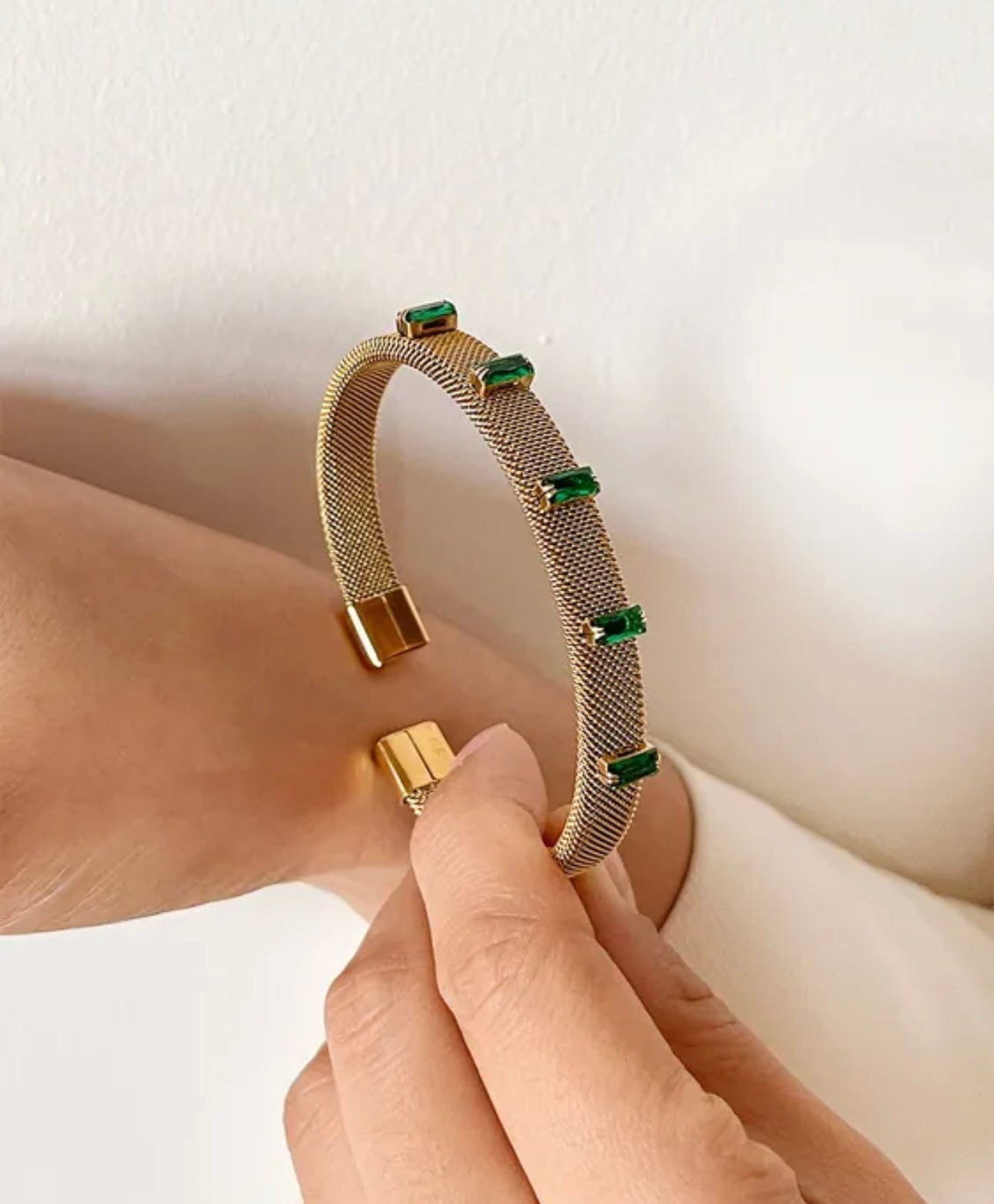 Emerald Bracelet