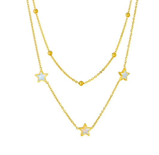 Pleiades Layered Necklace