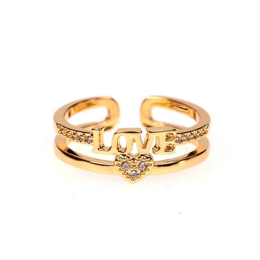 Double Love Ring