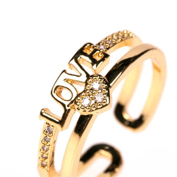 Double Love Ring