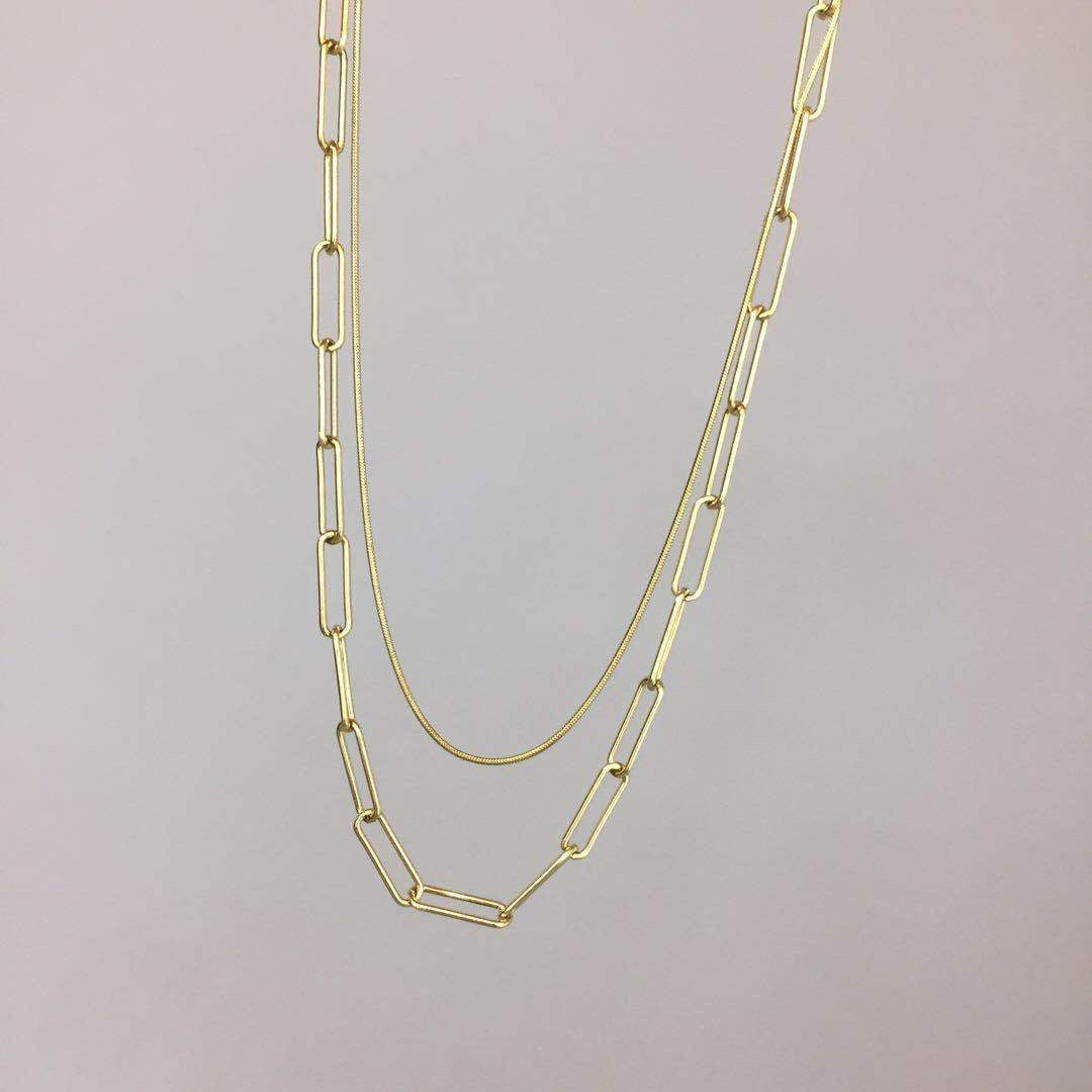 Retro Layer Necklace